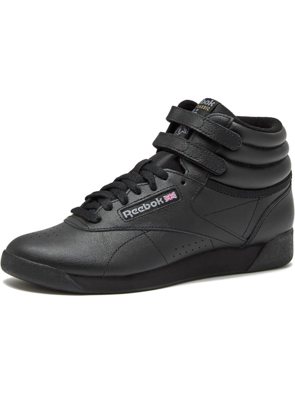 Women's Black Freestyle Hi High Top Lightweight Sneakers Basketball Shoes